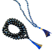 Kyanite Necklace Mala